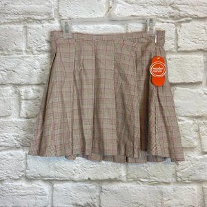 WONDER NATION Girls Skirt NWT Size Large Pleated Skirt Adjustable Waist